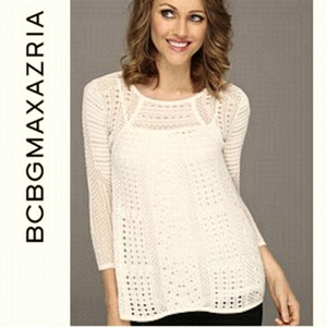 BCBGMAXAZRIA knit top